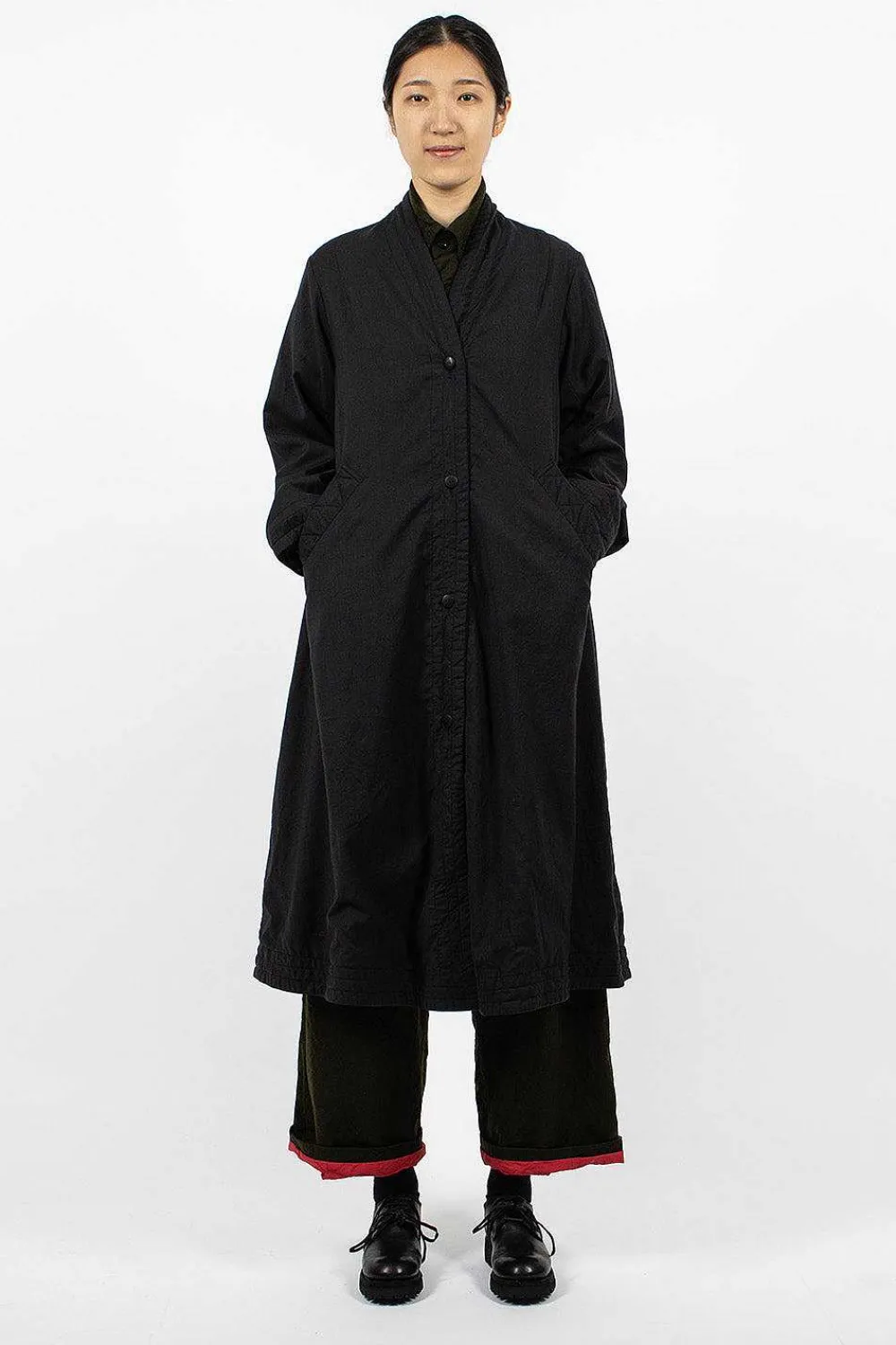 Chez Vidalenc Betty Coat Wool Marl| Outerwear