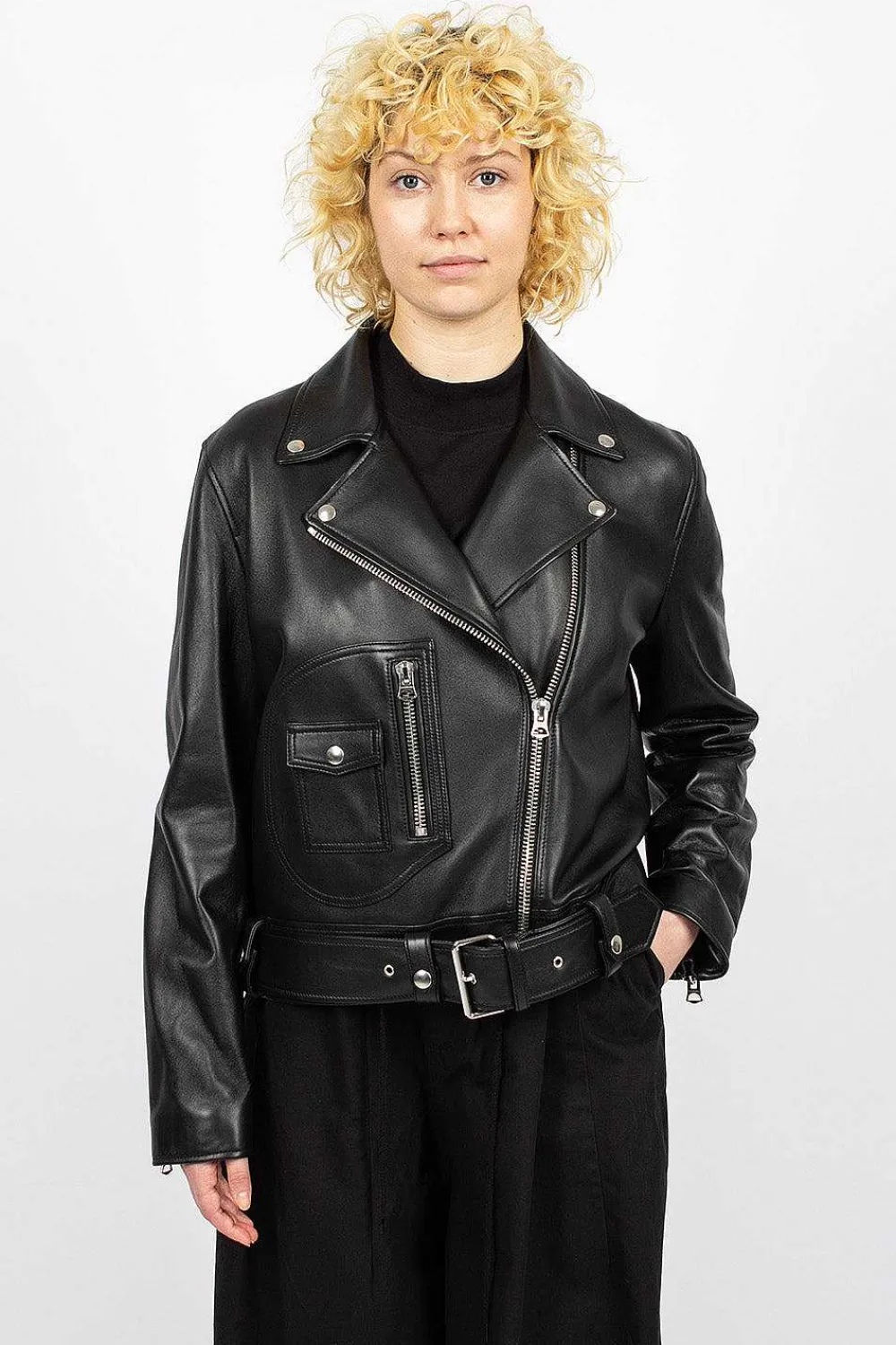 Acne Studios Biker Jacket Black| Outerwear