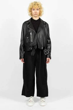 Acne Studios Biker Jacket Black| Outerwear