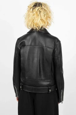 Acne Studios Biker Jacket Black| Outerwear