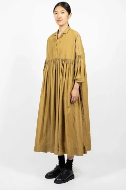 Casey Casey Camelia Dress Ochre| Dresses