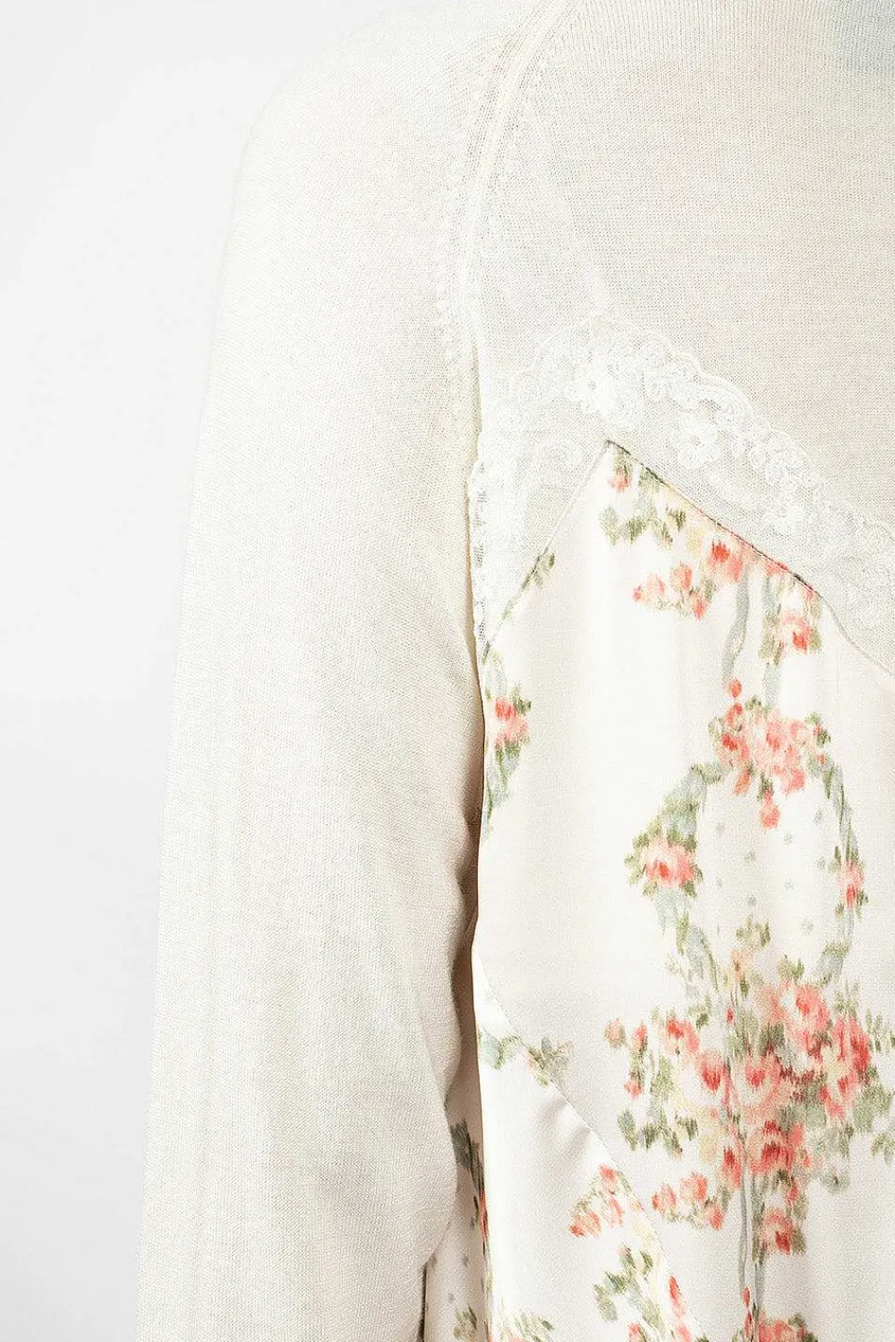 Simone Rocha Caped V-Neck Sweater| Knitwear