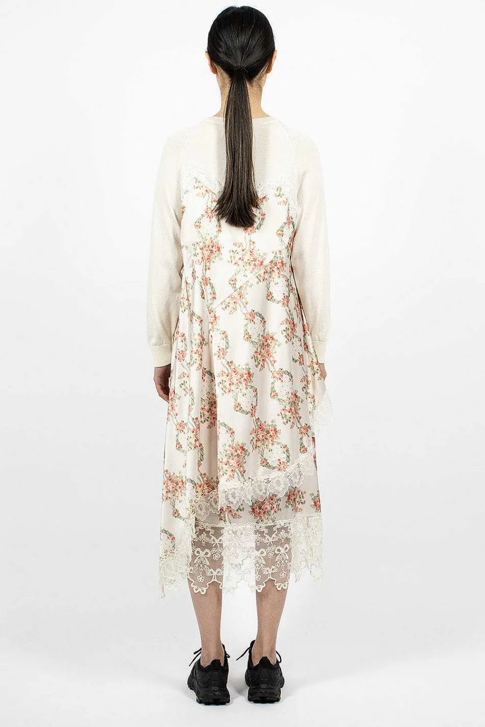 Simone Rocha Caped V-Neck Sweater| Knitwear