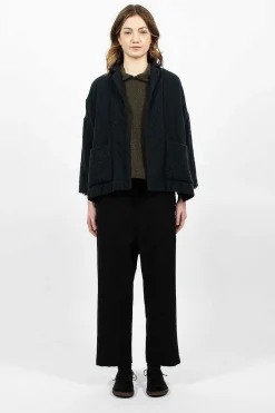 Daniela Gregis Cashmere Jacket Green Blue Check| Outerwear