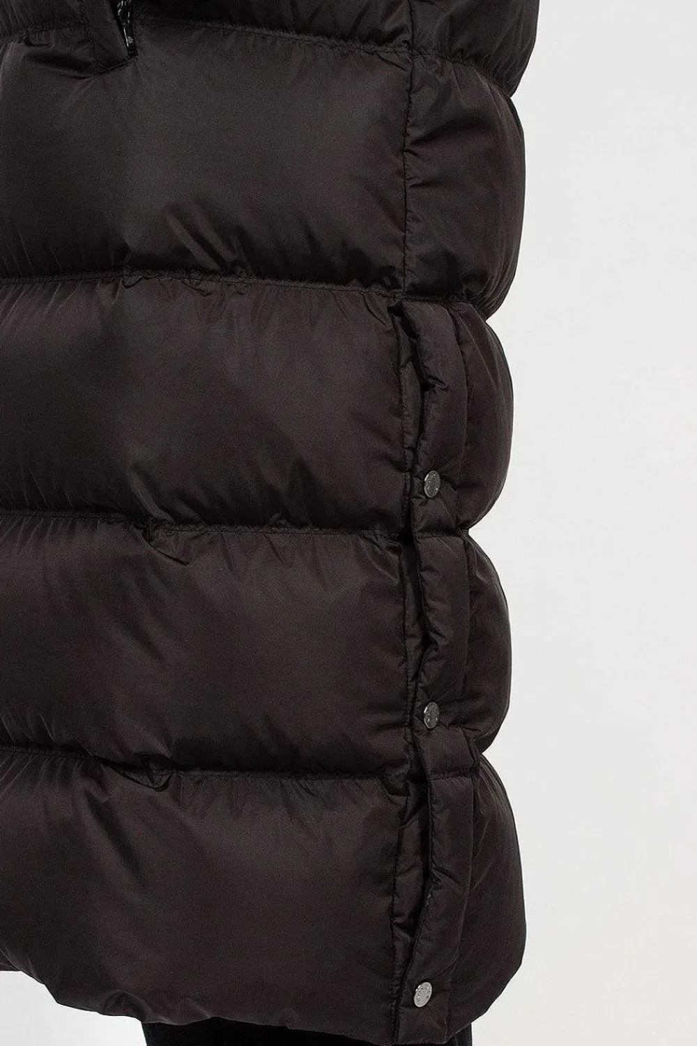 Moncler Catchet Down Coat Black| Outerwear