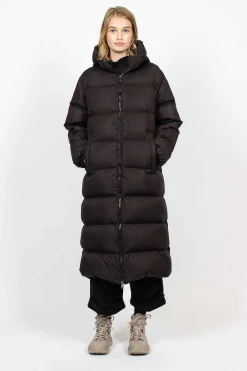 Moncler Catchet Down Coat Black| Outerwear