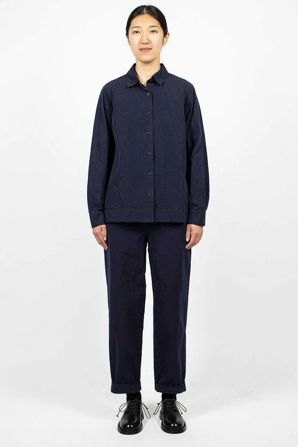 Casey Casey Chloe Shirt Navy| Shirts