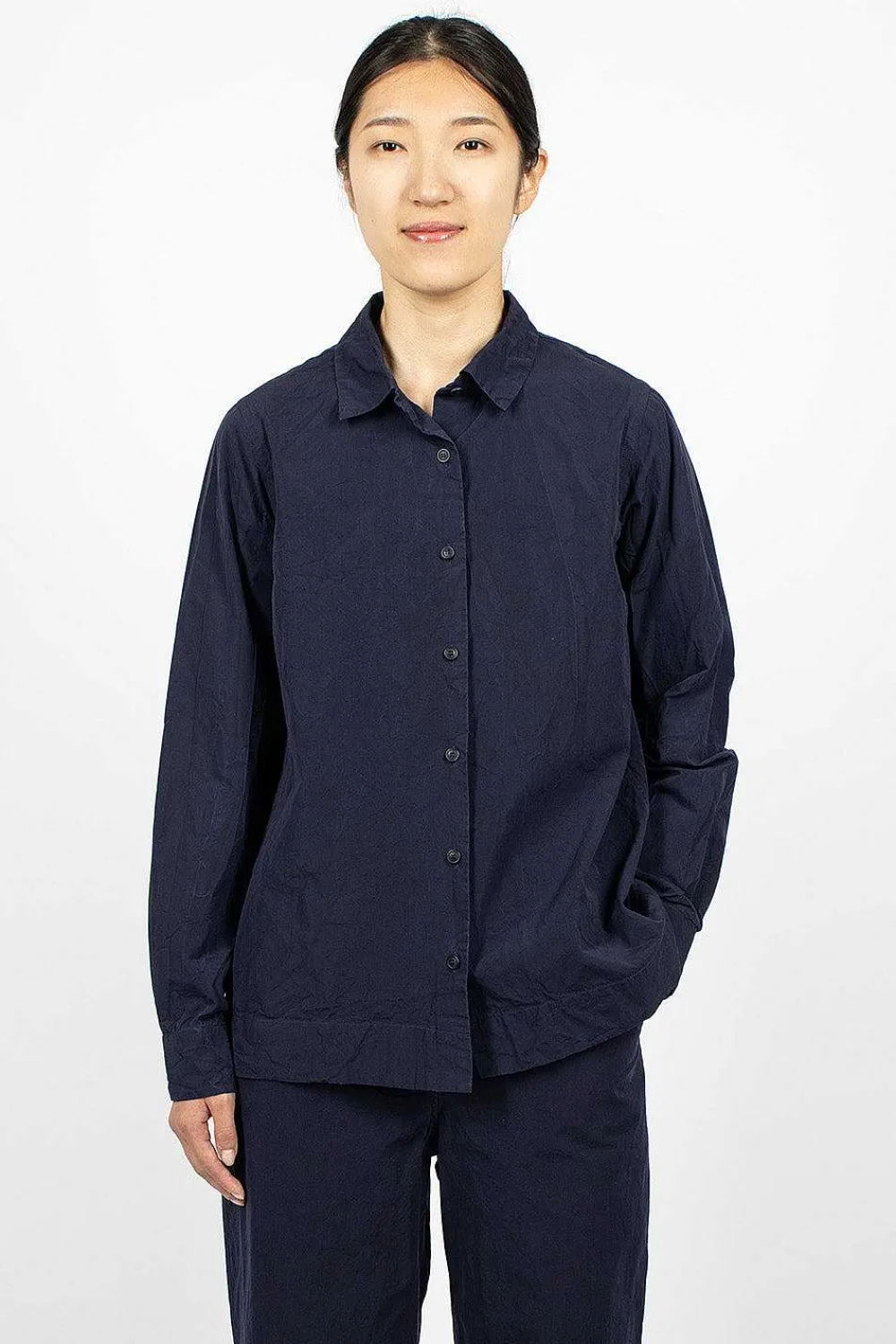 Casey Casey Chloe Shirt Navy| Shirts