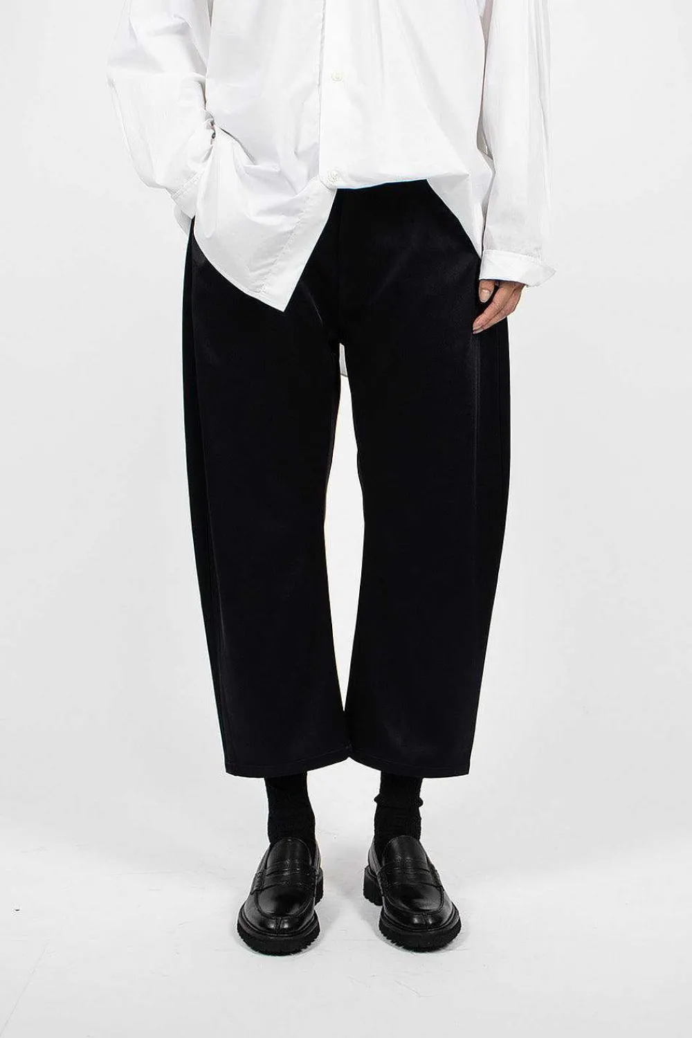 Eleph Cirkle Trouser Shine Navy| Trousers