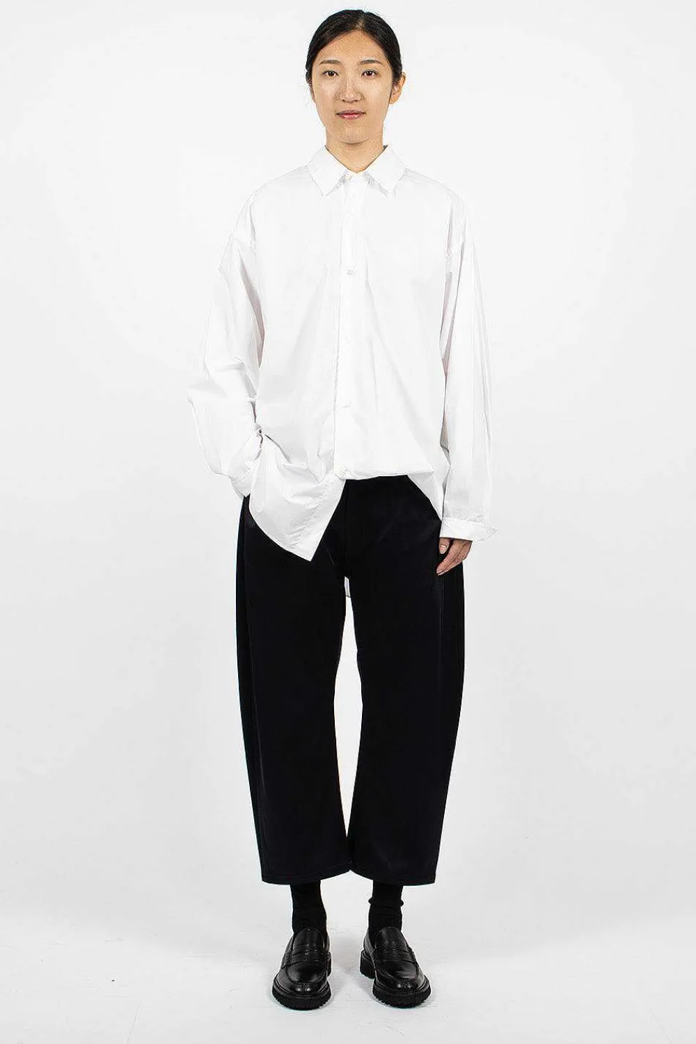 Eleph Cirkle Trouser Shine Navy| Trousers