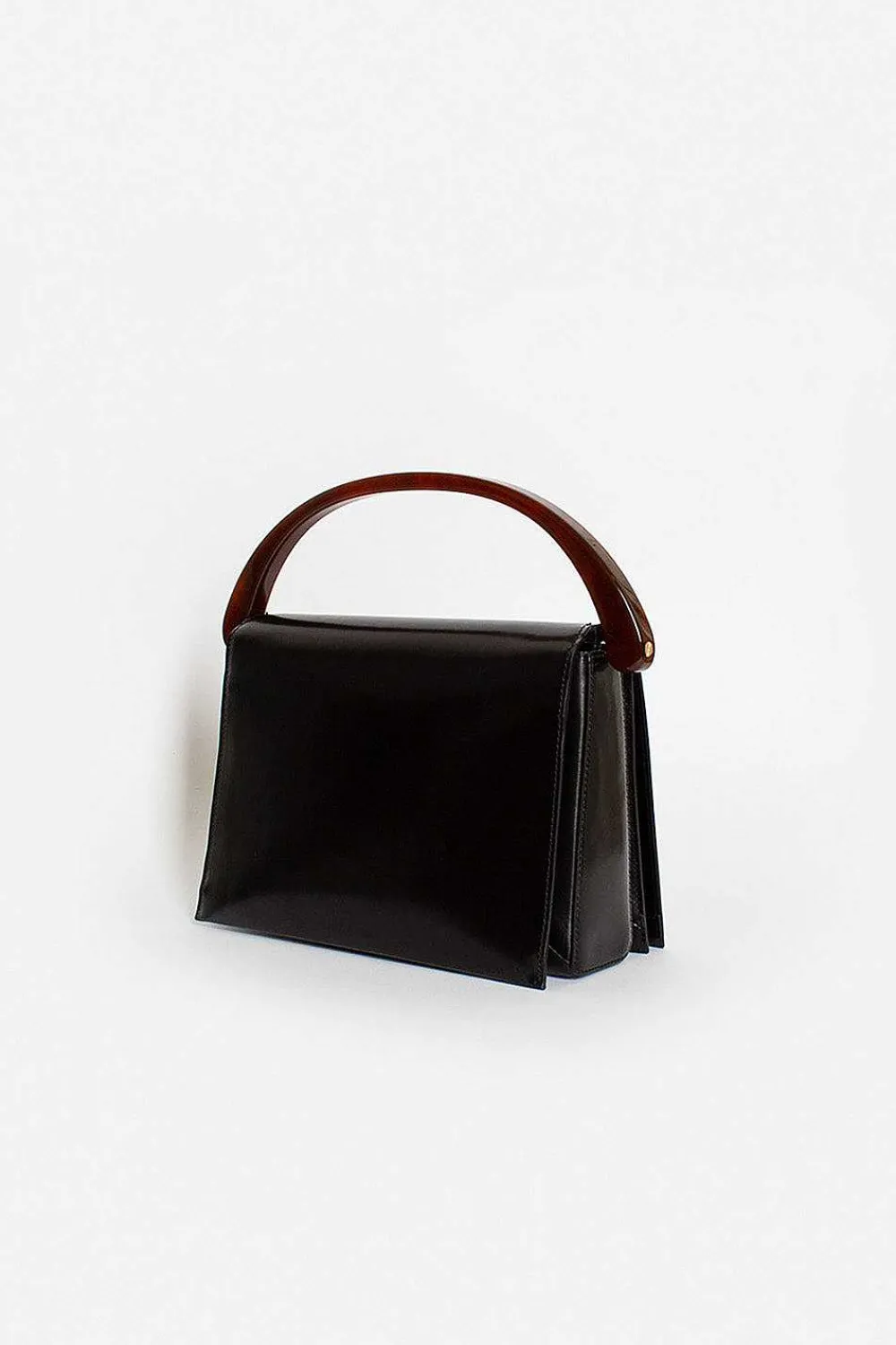 Dries Van Noten Classic Leather Bag Black| Bags