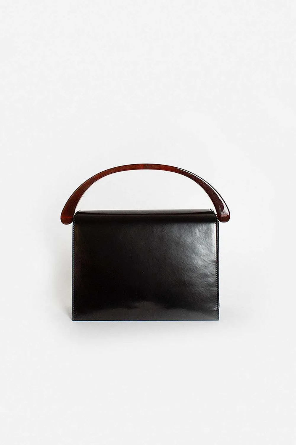 Dries Van Noten Classic Leather Bag Black| Bags