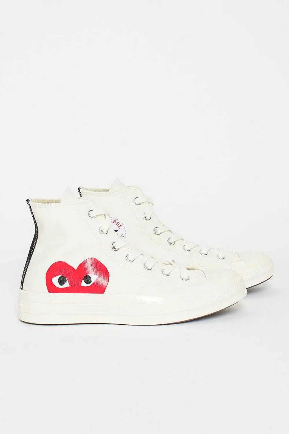 Comme Des Garçons PLAY Comme Des Garcons Play X Chuck Taylor 1970S Hi Milk/White| Sneakers