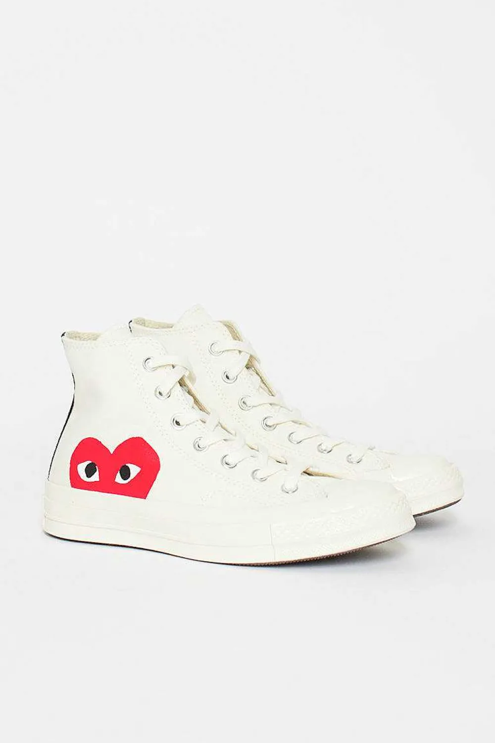 Comme Des Garçons PLAY Comme Des Garcons Play X Chuck Taylor 1970S Hi Milk/White| Boots