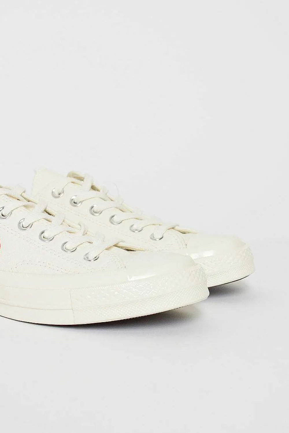 Comme Des Garçons PLAY Comme Des Garcons Play X Chuck Taylor 1970S Ox Milk/White| Sneakers