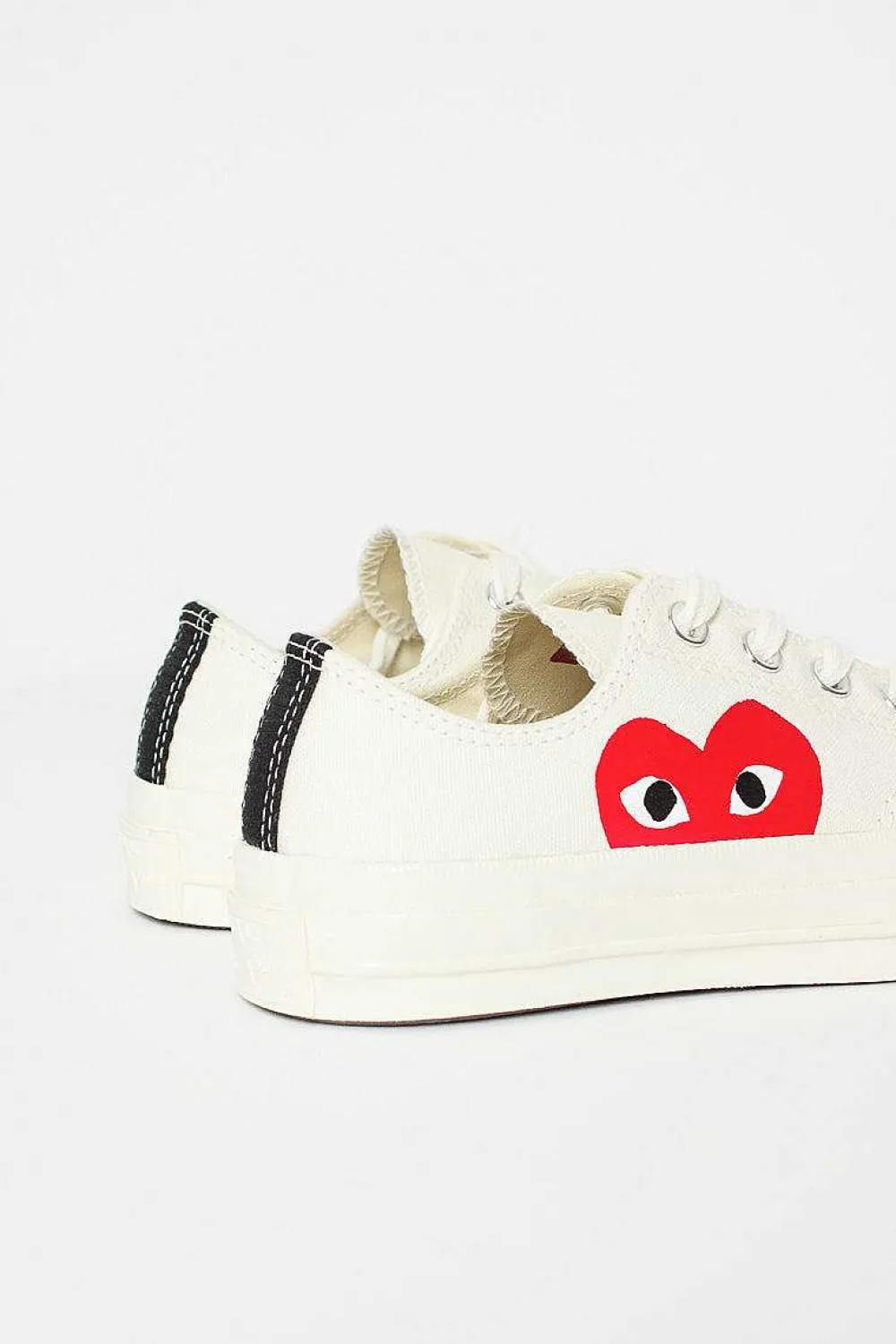 Comme Des Garçons PLAY Comme Des Garcons Play X Chuck Taylor 1970S Ox Milk/White| Sneakers
