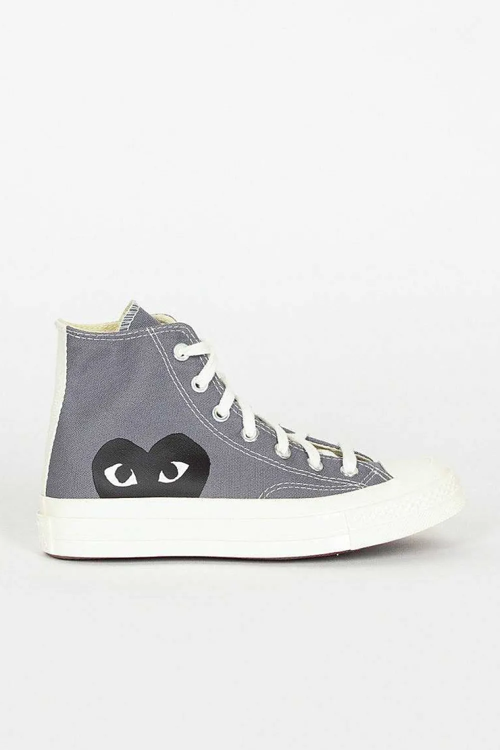 Comme Des Garçons PLAY Comme Des Garcons Play X Chuck Taylors 1970's Hi Grey| Boots