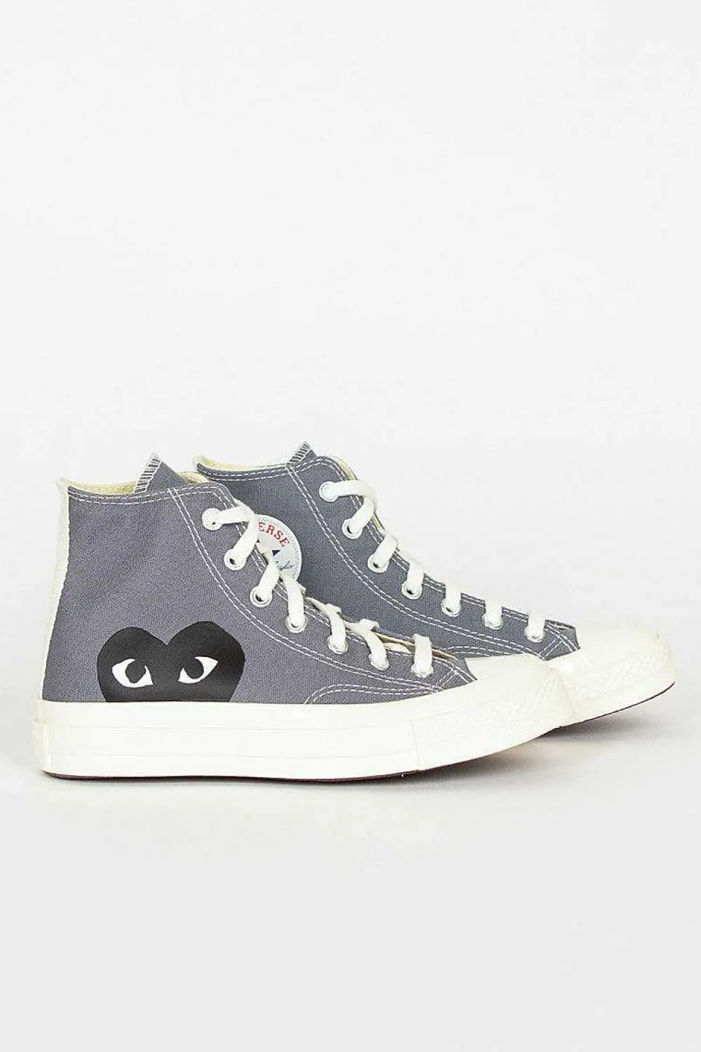Comme Des Garçons PLAY Comme Des Garcons Play X Chuck Taylors 1970's Hi Grey| Boots