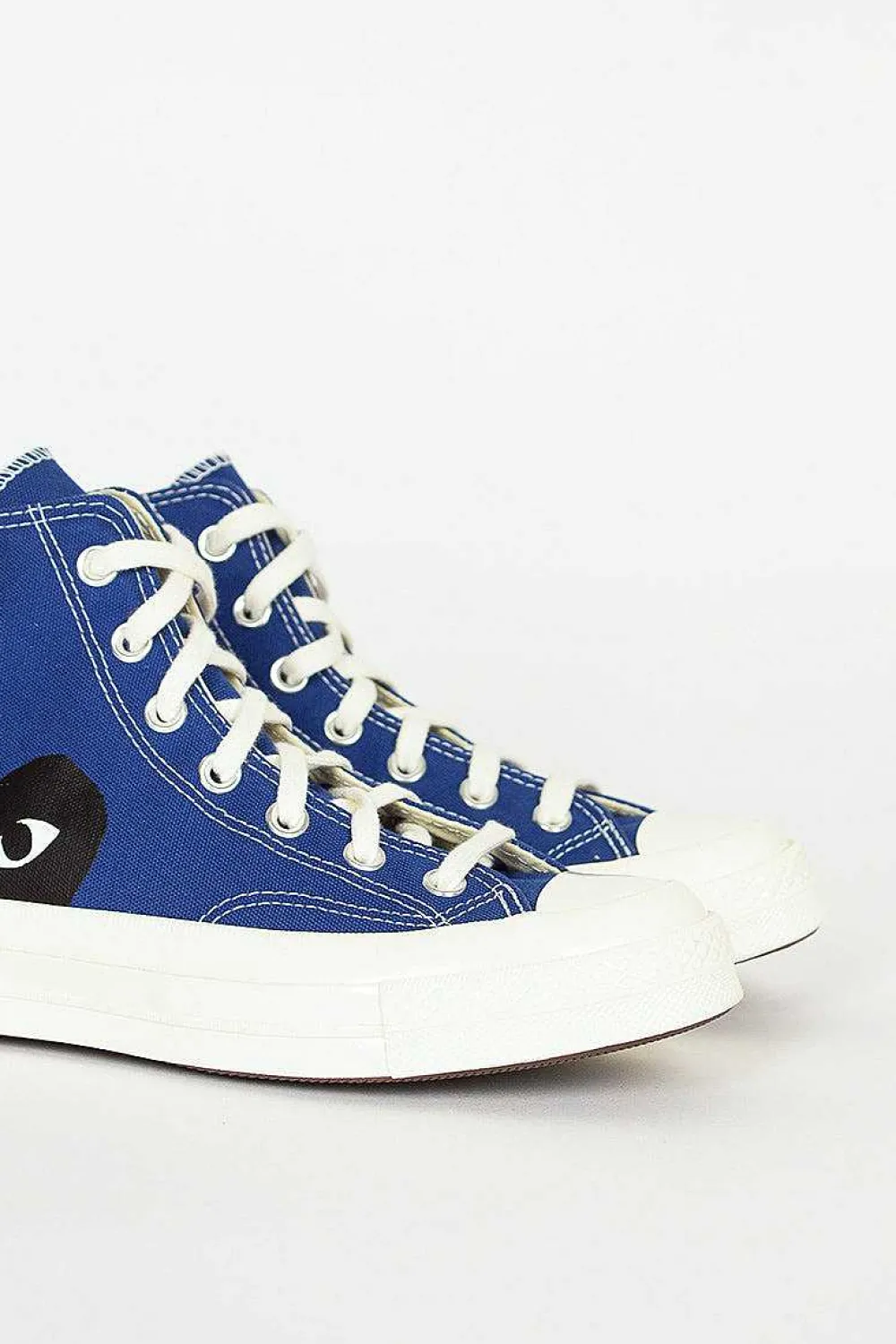 Comme Des Garçons Play Comme Des Garcons Play X Chuck Taylors 1970's Hi Blue| Sneakers