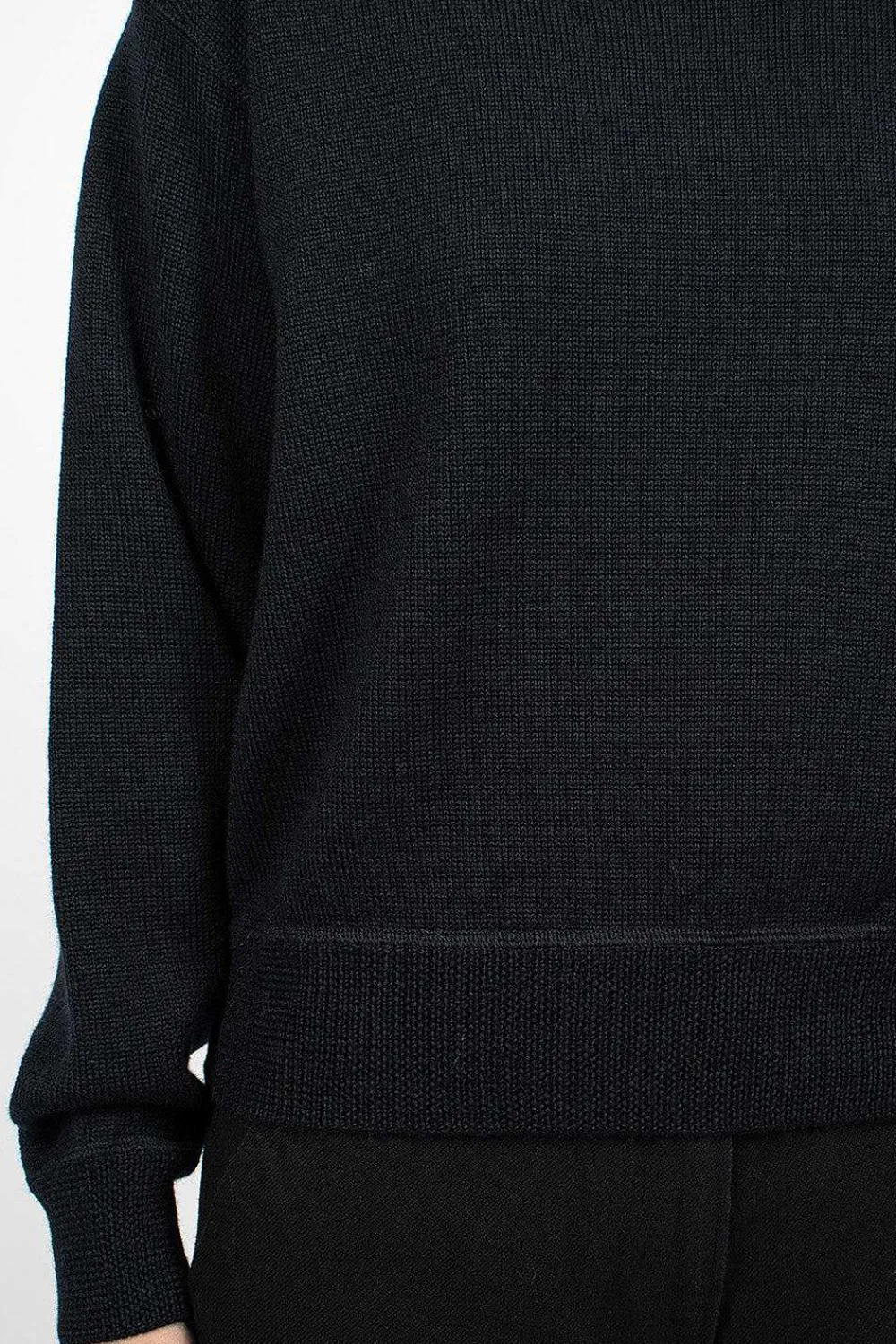 Margaret Howell Crewneck Jumper Deep Navy| Knitwear