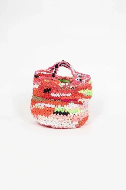 Daniela Gregis Crochet Bag Pink Multi| Bags