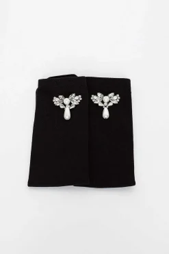 Simone Rocha Crystal Cluster Embellished Socks| Tights & Socks