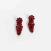 Simone Rocha Crystal Earrings Red| Earrings
