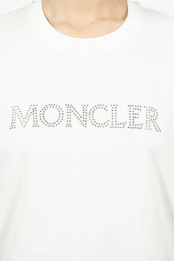Moncler Crystal Logo T-Shirt| Tops