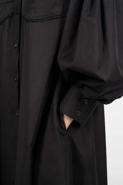 Simone Rocha Cup Embroidered Shirt Dress| Dresses