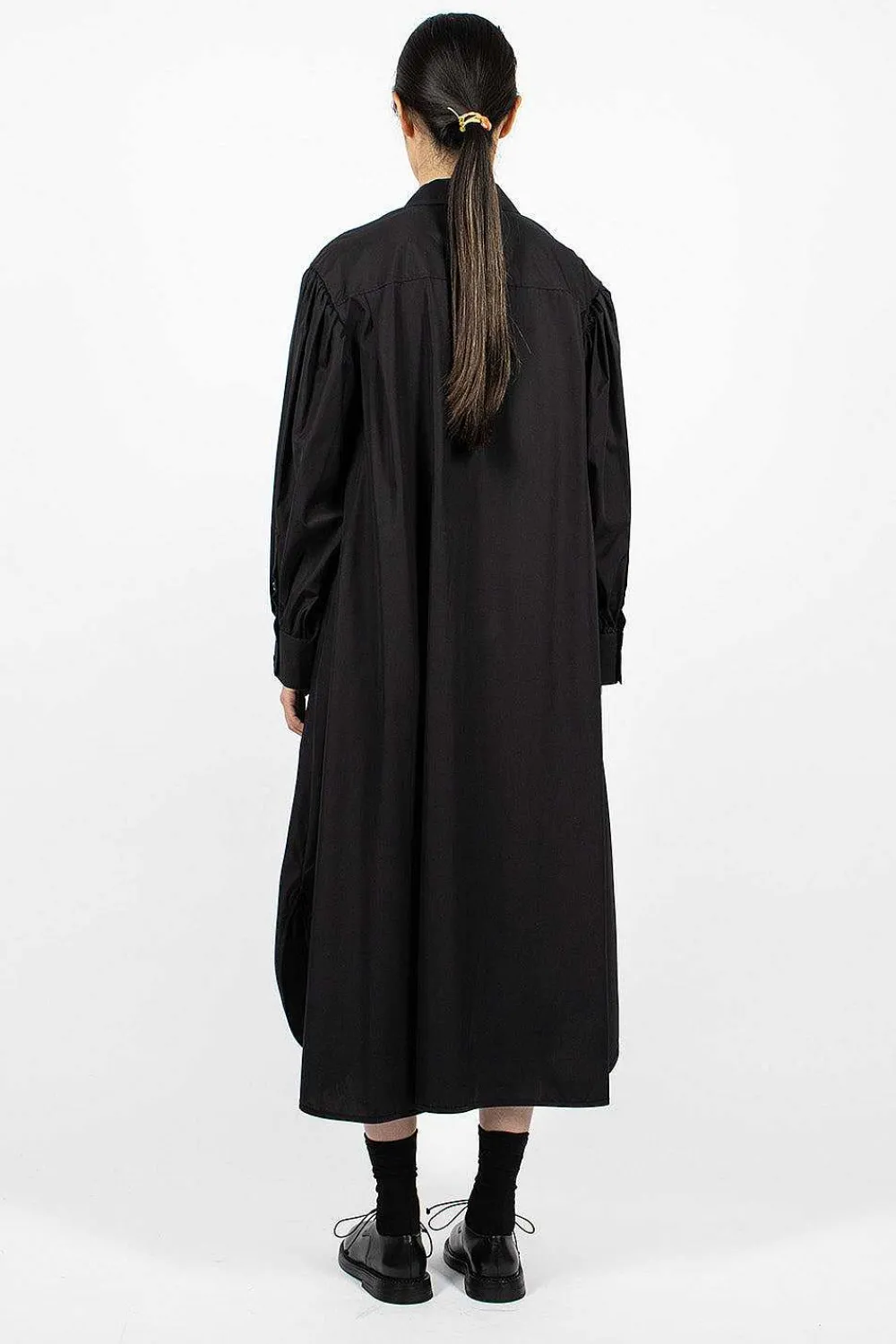 Simone Rocha Cup Embroidered Shirt Dress| Dresses