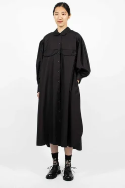 Simone Rocha Cup Embroidered Shirt Dress| Dresses