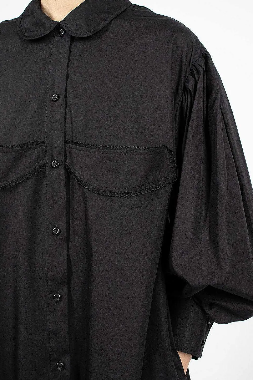 Simone Rocha Cup Embroidered Shirt Dress| Dresses
