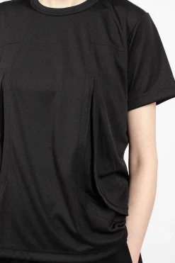 Comme Des Garçons Comme Des Garçons Cut T-Shirt Black| Tops