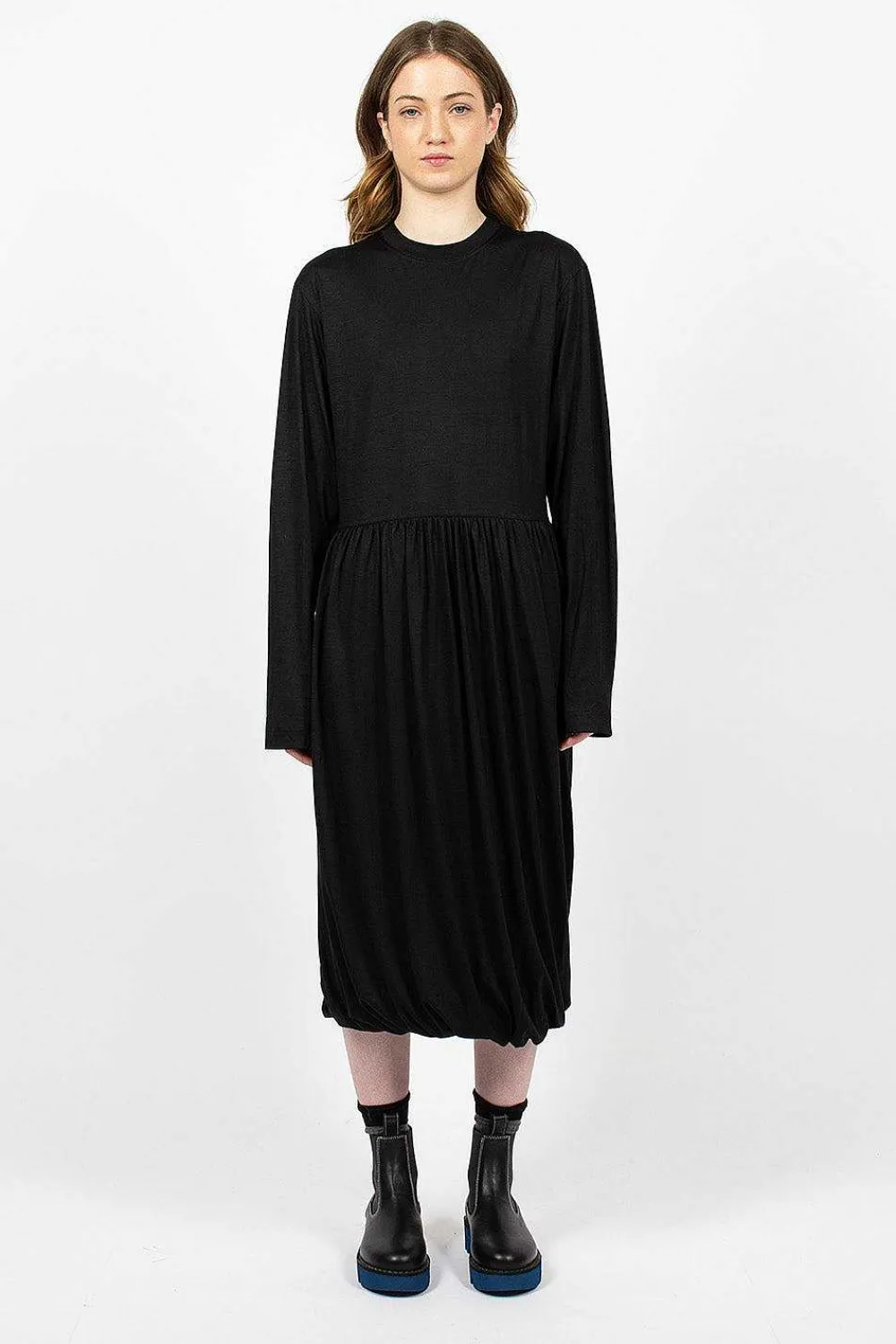 Sofie D'Hoore Demure Dress Black| Dresses