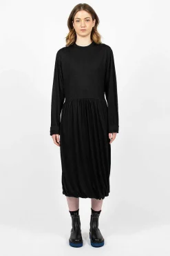 Sofie D'Hoore Demure Dress Black| Dresses