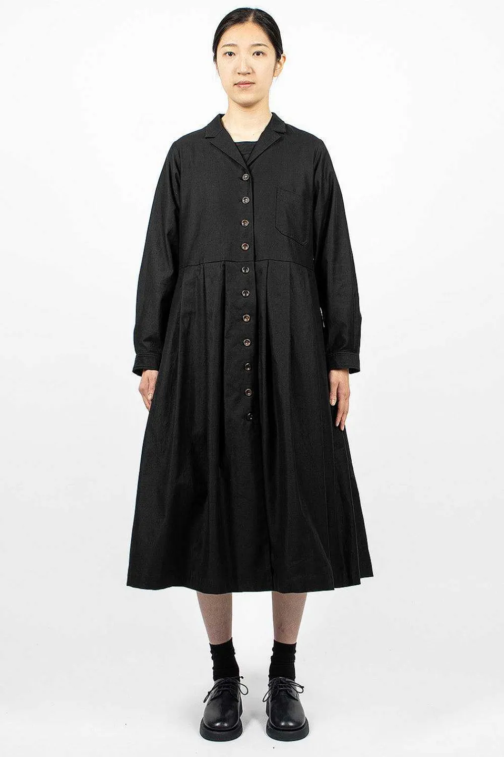 École de Curiosités Dina Coat Black| Outerwear