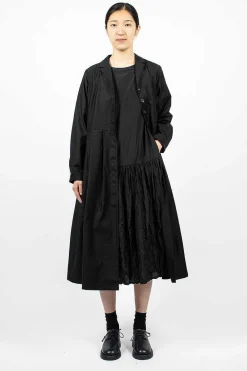 École de Curiosités Dina Coat Black| Dresses