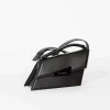 Acne Studios Distorted Leather Handbag Black| Bags