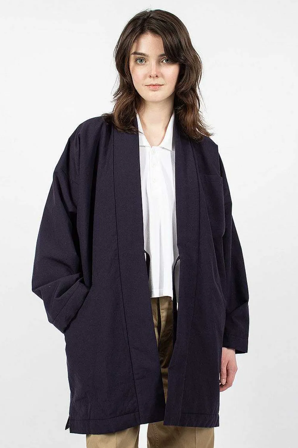 VISVIM Dotera Hanten Style Jacket Navy| Outerwear