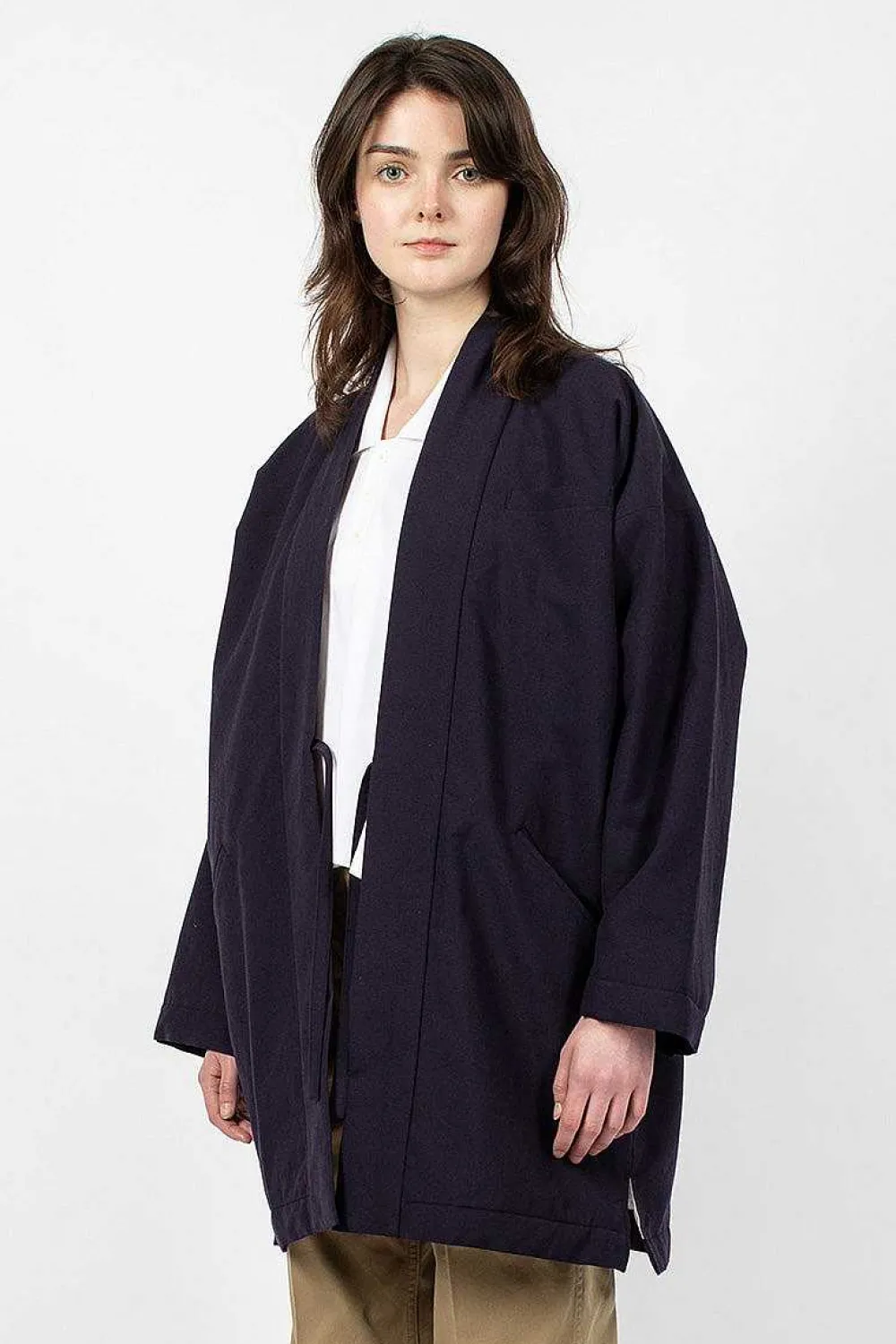VISVIM Dotera Hanten Style Jacket Navy| Outerwear