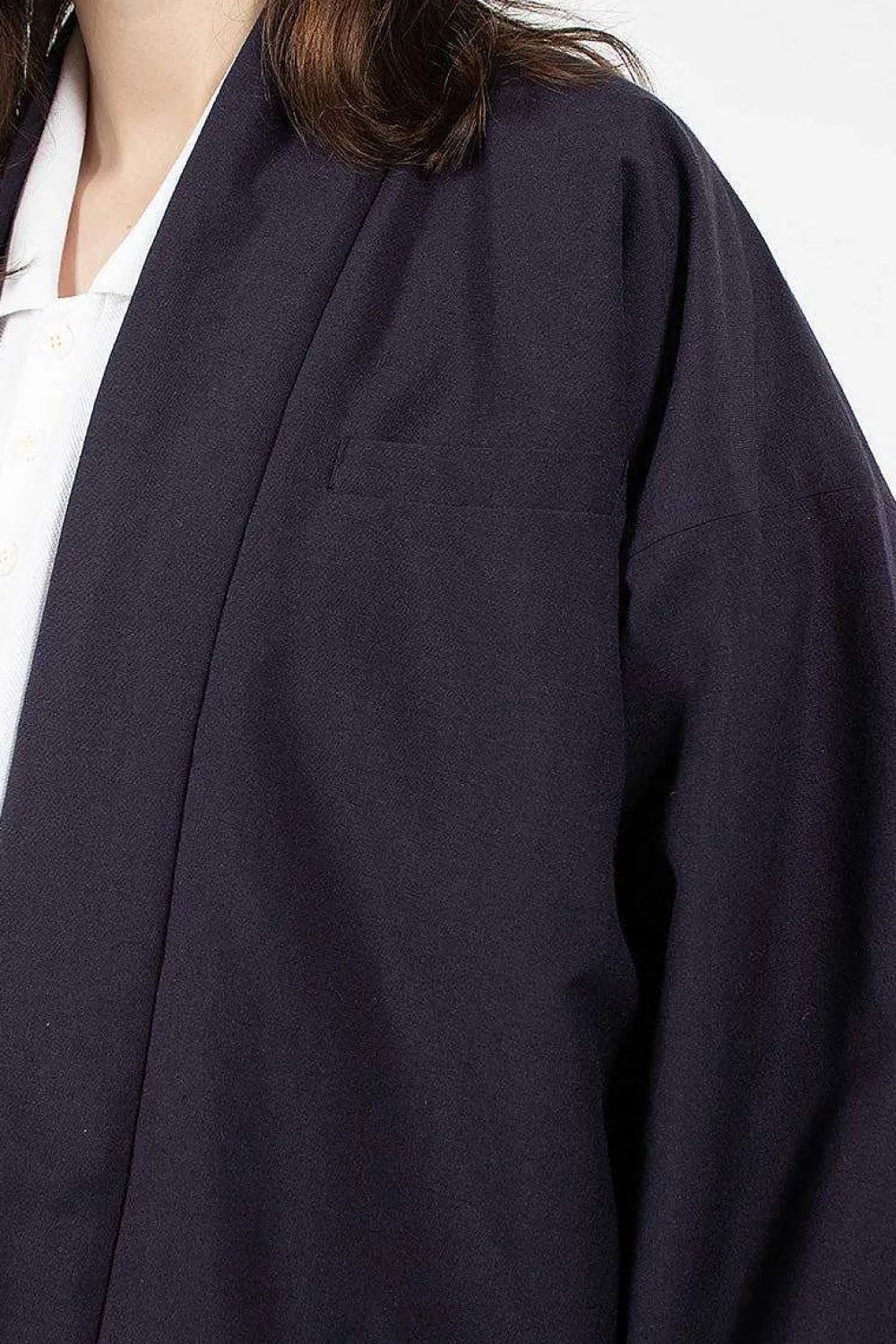 VISVIM Dotera Hanten Style Jacket Navy| Outerwear