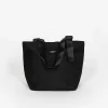 BAGSINPROGRESS Double Handle Bag Black| Bags