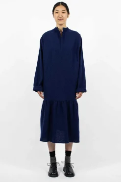 Sofie D'Hoore Drizzle Dress Woven Blue| Dresses