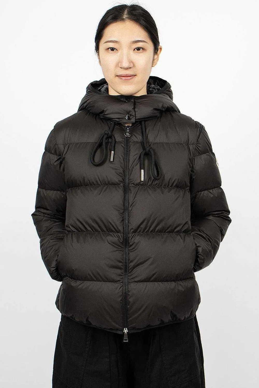 Moncler Dronieres Down Jacket Black| Outerwear