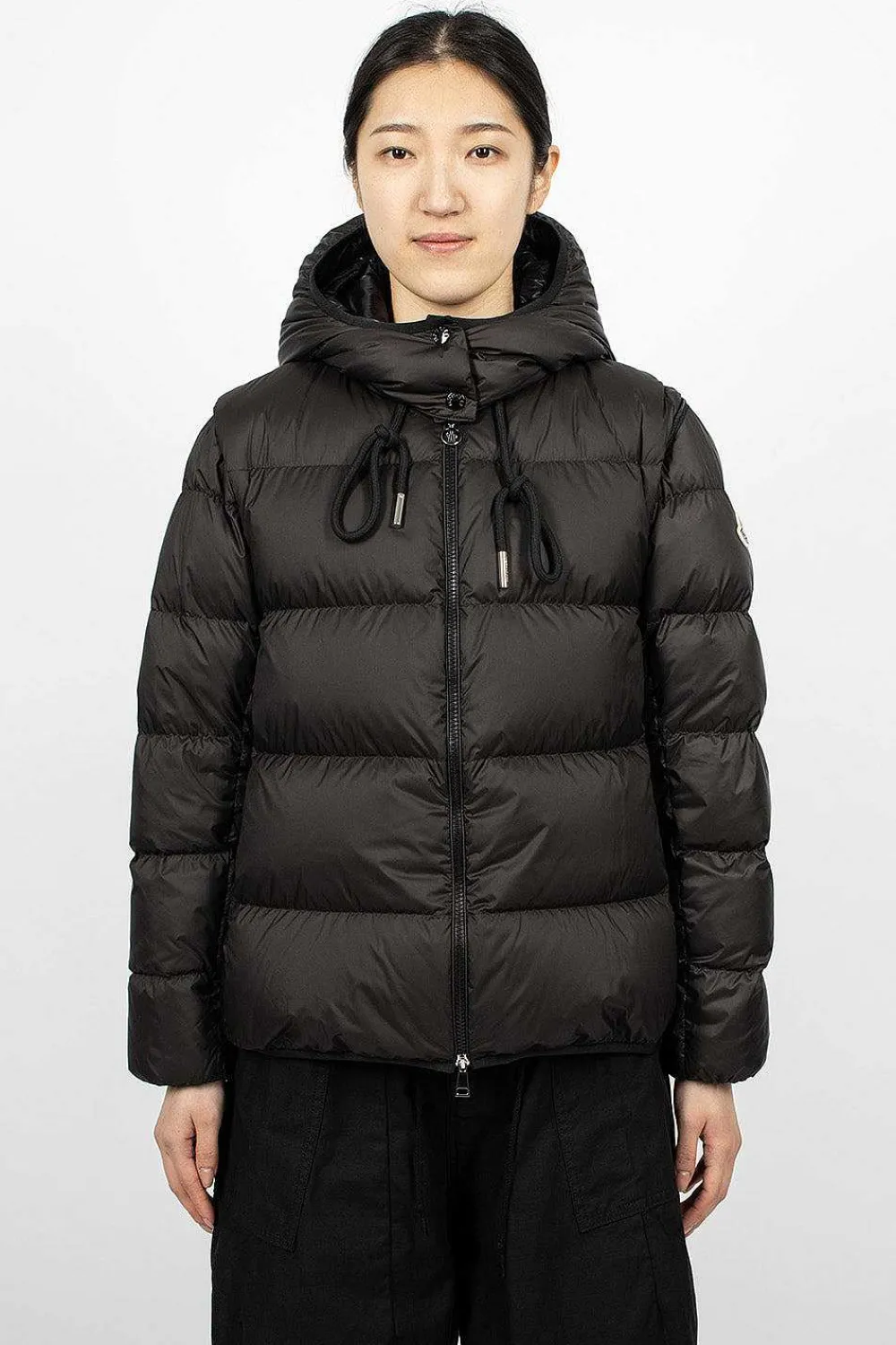 Moncler Dronieres Down Jacket Black| Outerwear
