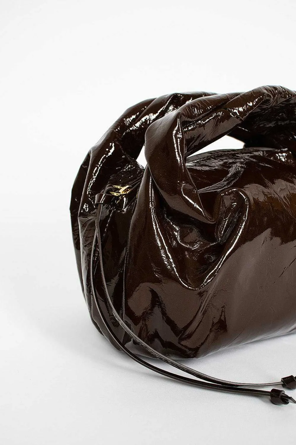 Dries Van Noten Dumpling Bag Dark Brown| Bags