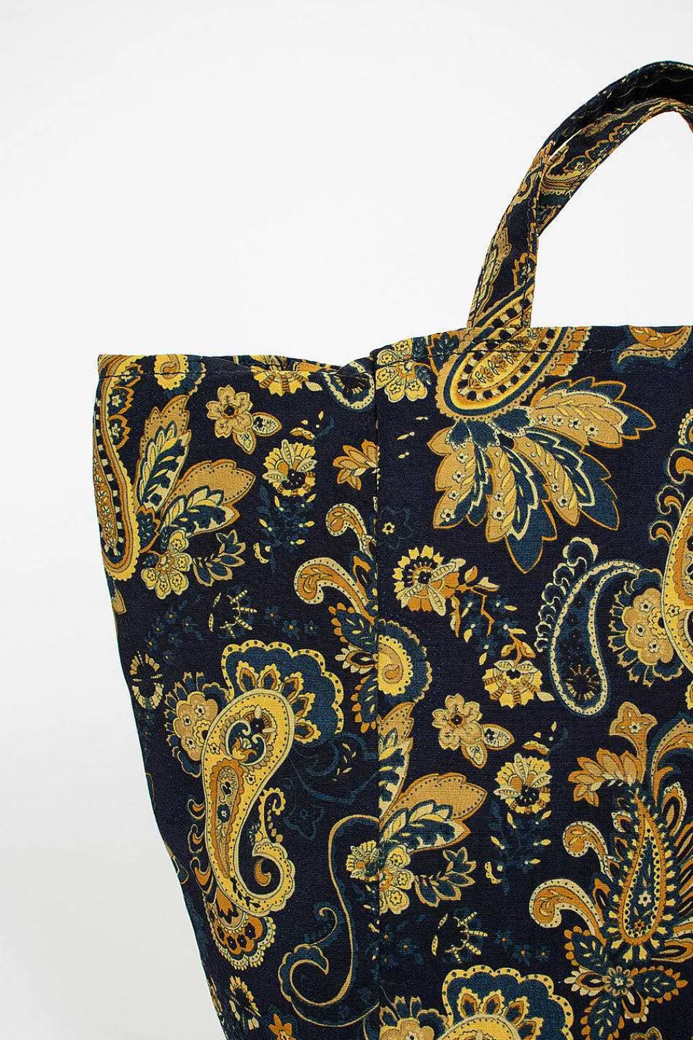 Amiacalva Easy Bag Navy Paisley| Bags