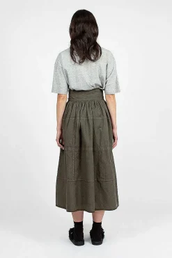 VISVIM Elevation Mil Olive Skirt| Skirts