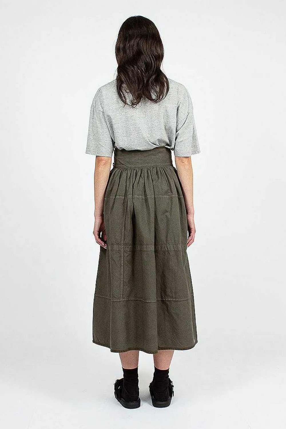 VISVIM Elevation Mil Olive Skirt| Skirts