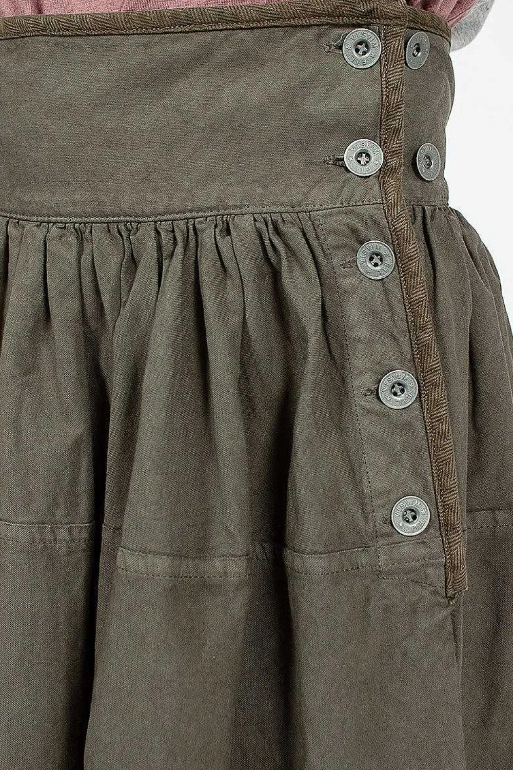 VISVIM Elevation Mil Olive Skirt| Skirts